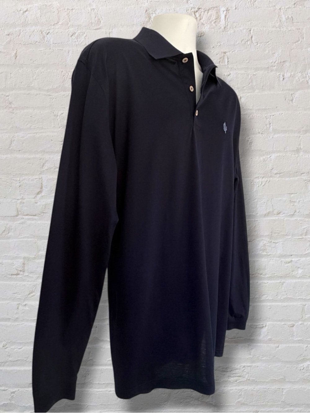 Peter Millar Men’s L Paradise Valley Country Club PVCC Navy Long Sleeve Polo - Picture 2 of 10